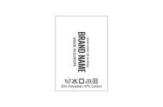 Etiquetas de cuidado textil Model TC-M196