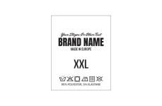 Etiquetas de cuidado textil Model TC-M300