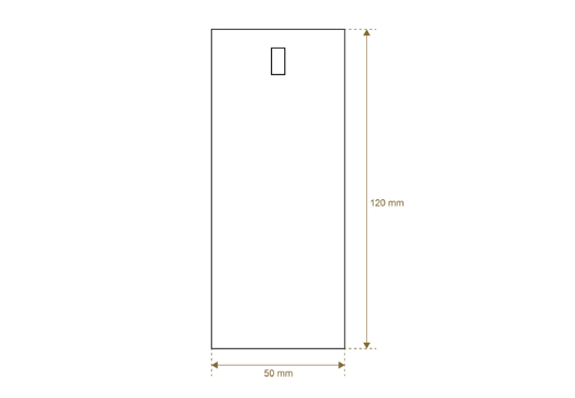 Etiqueta de cartón Model HT-M106