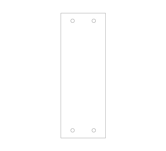 Etiqueta de cuero natural Model EP-M19