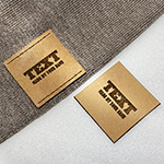 Etiquetas de cuero natural - EP-M45