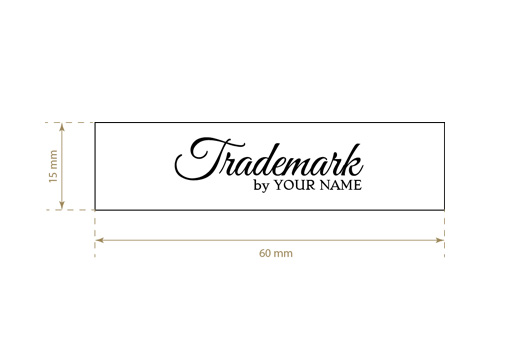 Etiqueta textil impresa Vogue Style Model TL-M14