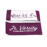 Etiqueta textil tejida Stylish Style Model WL-M11